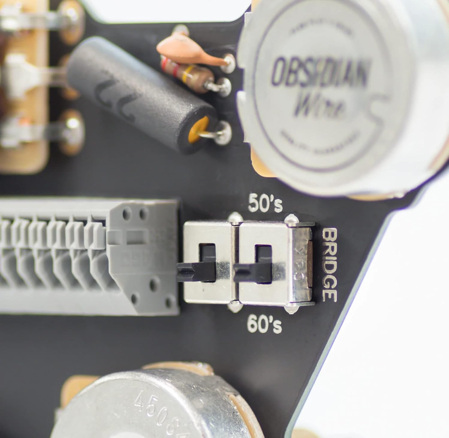 ObsidianWire Vintage MKII for Les Paul® (Selectable 50s & 60s) Solder-less Wiring Harness VINTAGE MKII