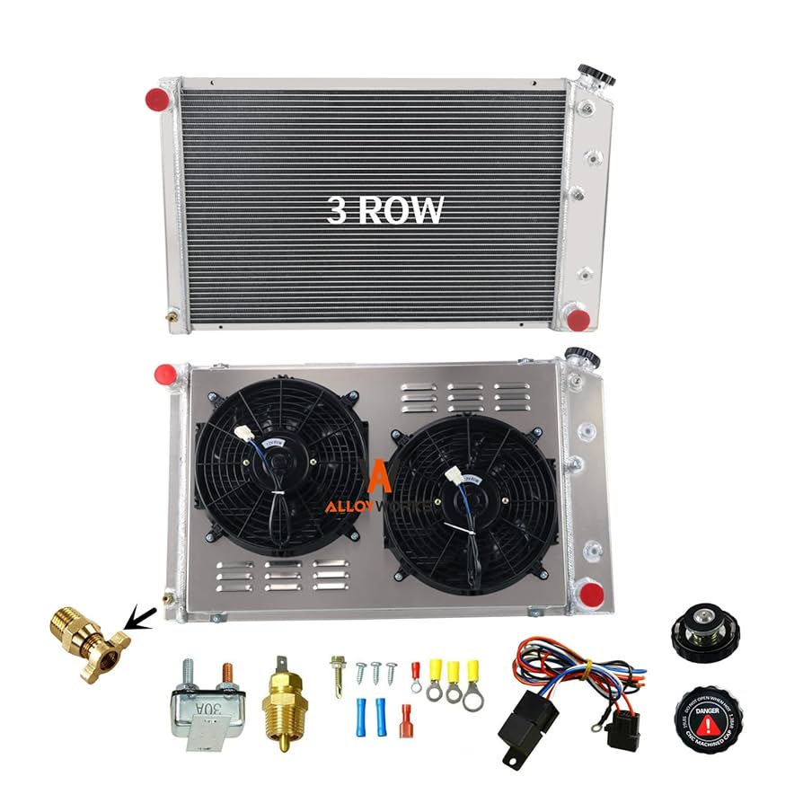 t*a様 ALLOYWORKS 3列 オールアルミラジエーター 87-06 ジー t*a様 ALLOYWORKS 3列 オールアルミラジエーター 87-06 ジー t*a