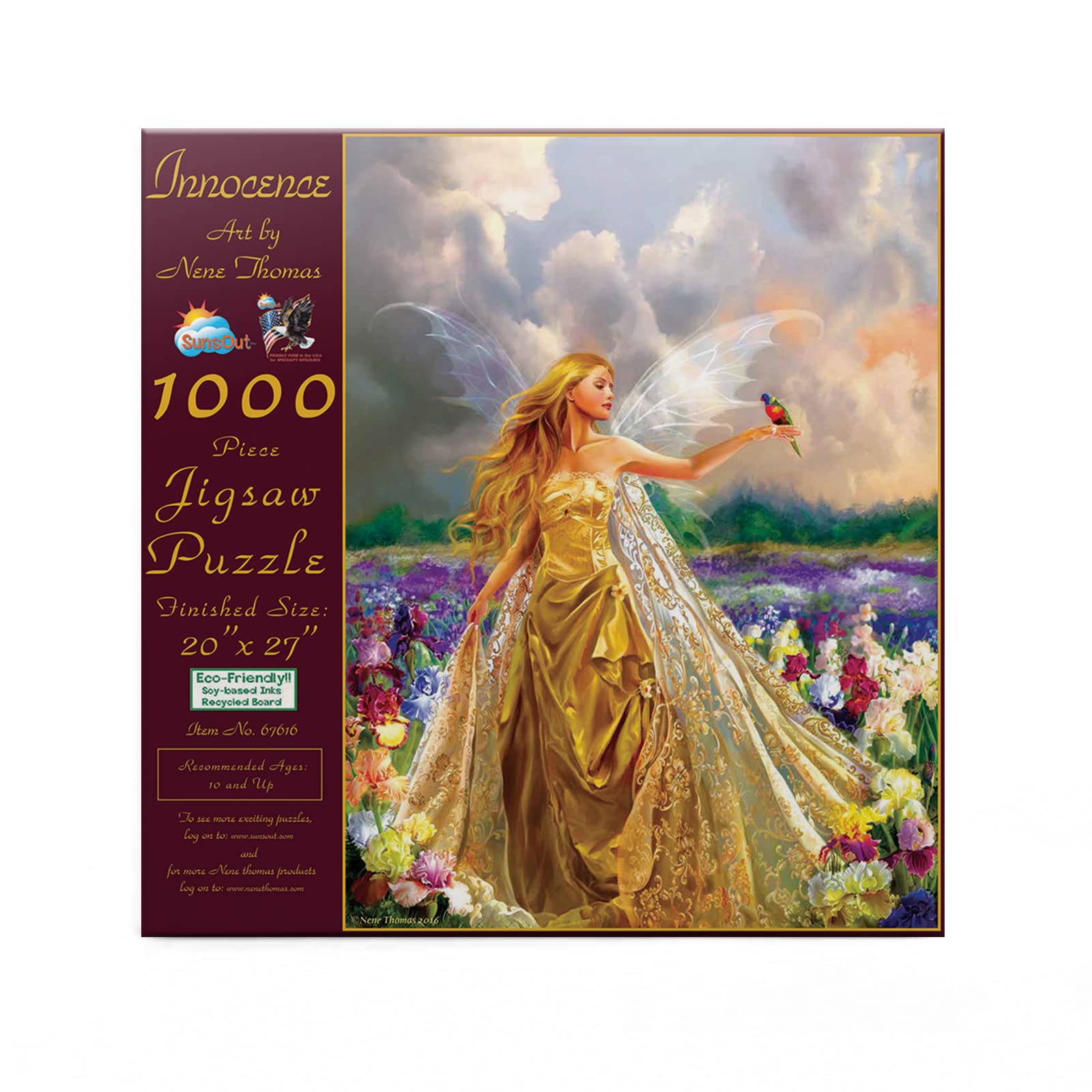 SUNSOUT INC - Innocence - 1000 pc Jigsaw Puzzle by Artist: Nene Thomas - Finished Size 20" x 27" - MPN# 67616