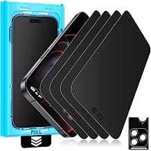 Mothca 4+1 Pack Matte Privacy Screen Protector for iPhone 18 Pro Max 6.9