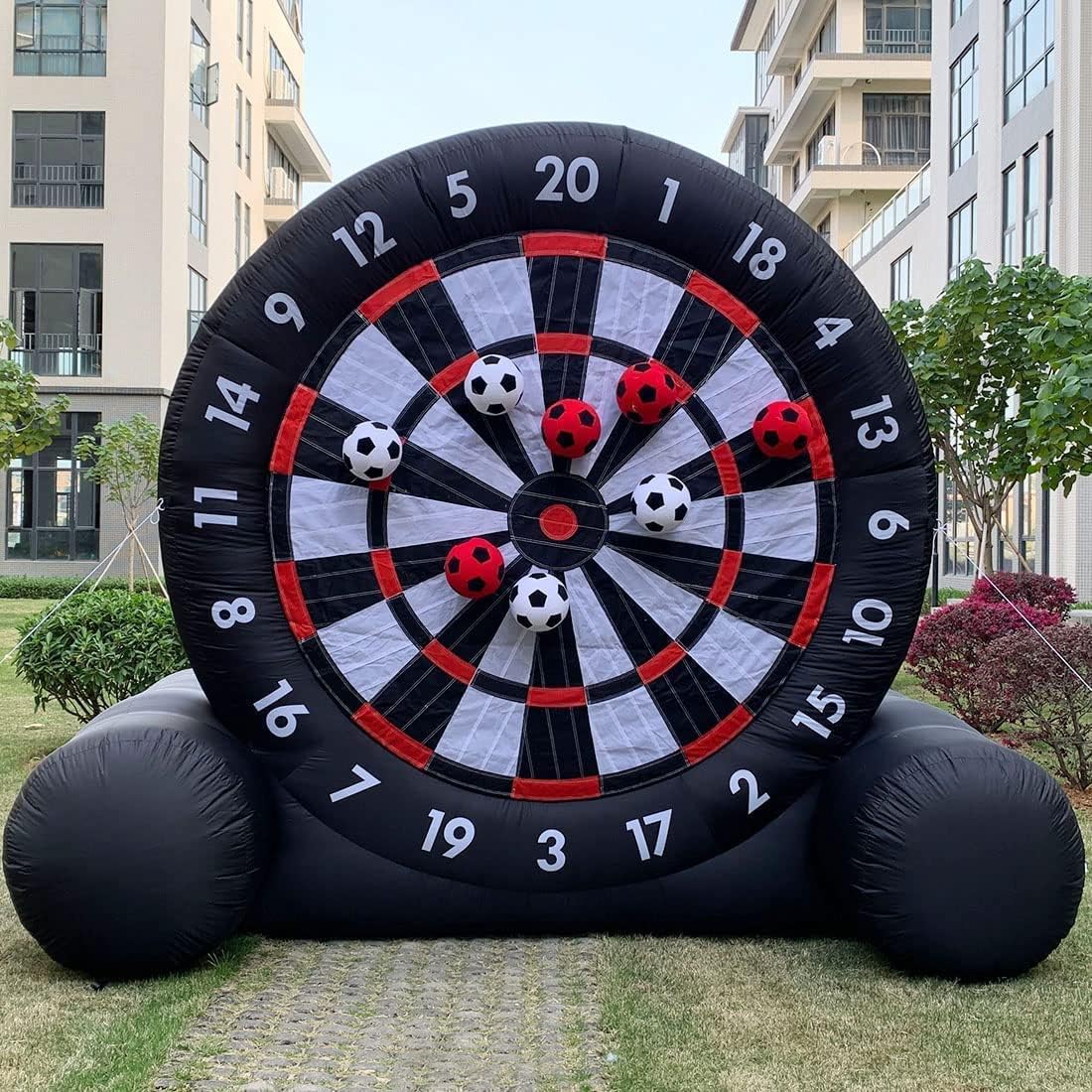 Inflatable Soccer Darts Board Giant Outdoor Soccer Darts