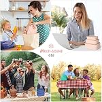 Contenants de stockage de produits alimentaires en silicone, ensemble de 3 Boîte à lunch en silicone avec lids, Silicone à feuille dure, hermétique, Micro-ondes, Lave-vaisselle et congélateur (10oz, 23.6oz, 44oz) (Rose)