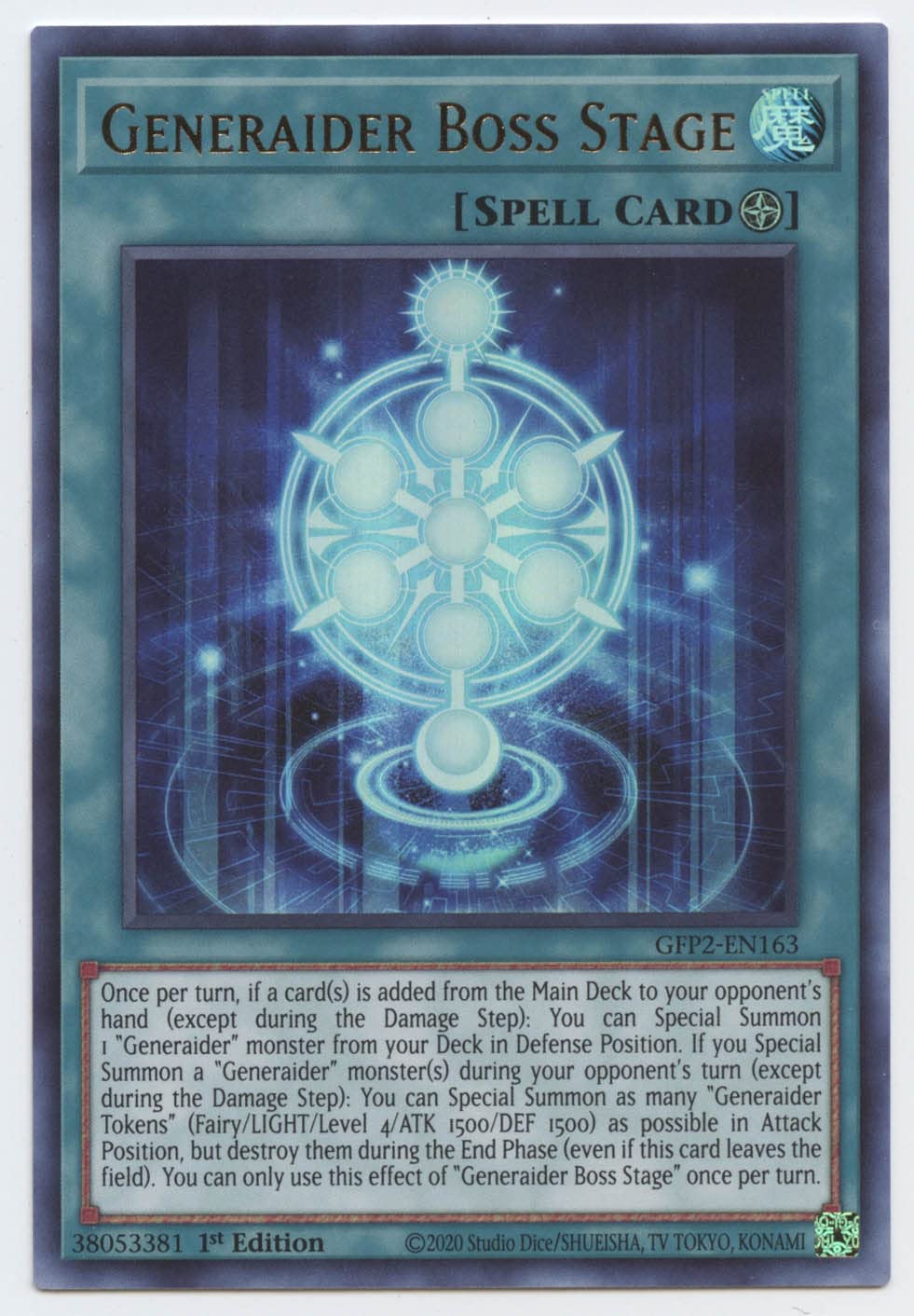 Generaider Boss Stage - GFP2-EN163 - Ultra Raro - 1a edizione