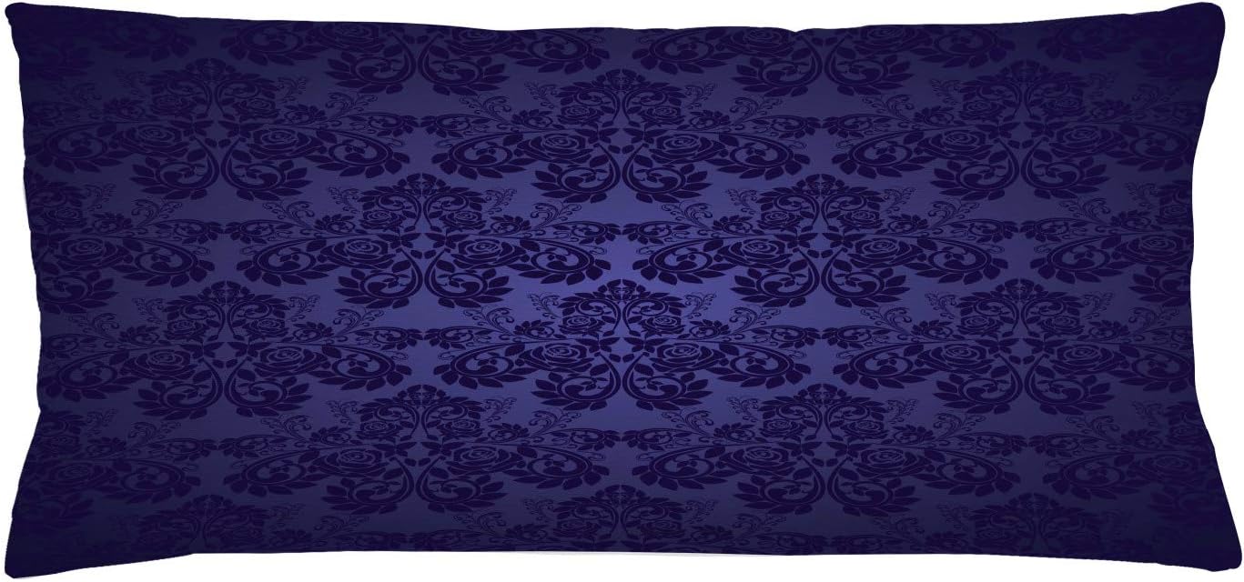 dark purple throw pillow