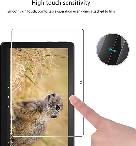 Miniatura 9 de PCduoduo Paquete de 2 Protector de pantalla de vidrio para Tienda Fire Max 11 Display 2023  Película de vidrio templadodureza 9H, capa de blindaje