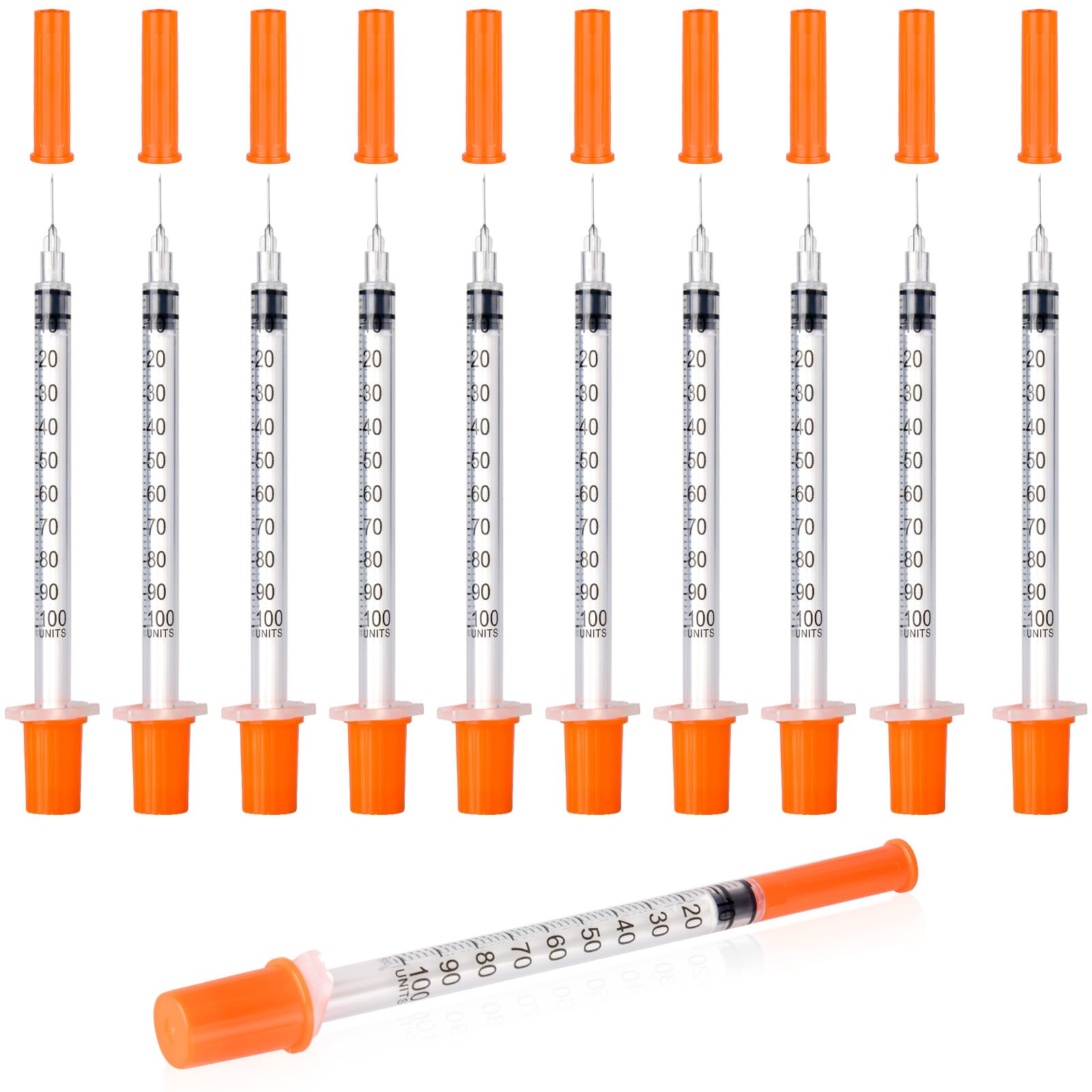1ML Syringe, Measuring Syringes Lab Supplies, Pack of 50 — Amazon image 8
