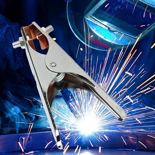 Miniatura 4 de Abrazadera de tierra de soldadura,Clip de cable de tierra de soldadura Mig 300A para pieza de repuesto de soldador manual,Máquina cortadora de plasma