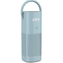 Pure Enrichment&reg; PureZone&trade; Mini Portable Air Purifier - Cordless True HEPA Filter Cleans Air &amp; Eliminates 99.97% of Dust, Odors, &amp; Allergens Close to You - Cars, School, &amp; Office (Starlight Blue)