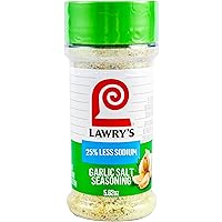 Vista 1 de Lawry's 25% menos de sal de ajo y sodio con perejil, 5.62 oz