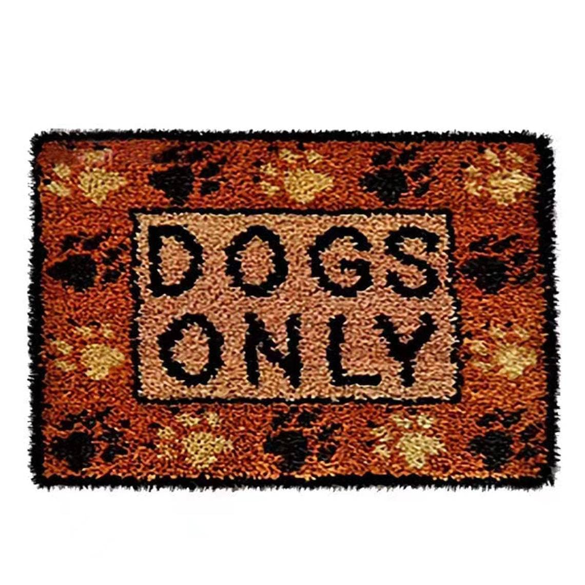 ROCKY&CHAO Latch Hook Rug Kits, DIY Carpet Embroidery Kits, Latch Hook Rug Needlework DIY Rugs Craft Kits for Beginners, Adults and Children, 20x15 Inches