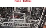 DD82-01384A Dishwasher Lower Rack Replacement for Samsung DW80R2031US, DW80R2031UG, DW80N3030US, DW80N3030UB, DW80N3030UW, DW80M2020US Series – Exact OEM Dimensions 22.5”x20.5” Dishwasher Bottom Rack
