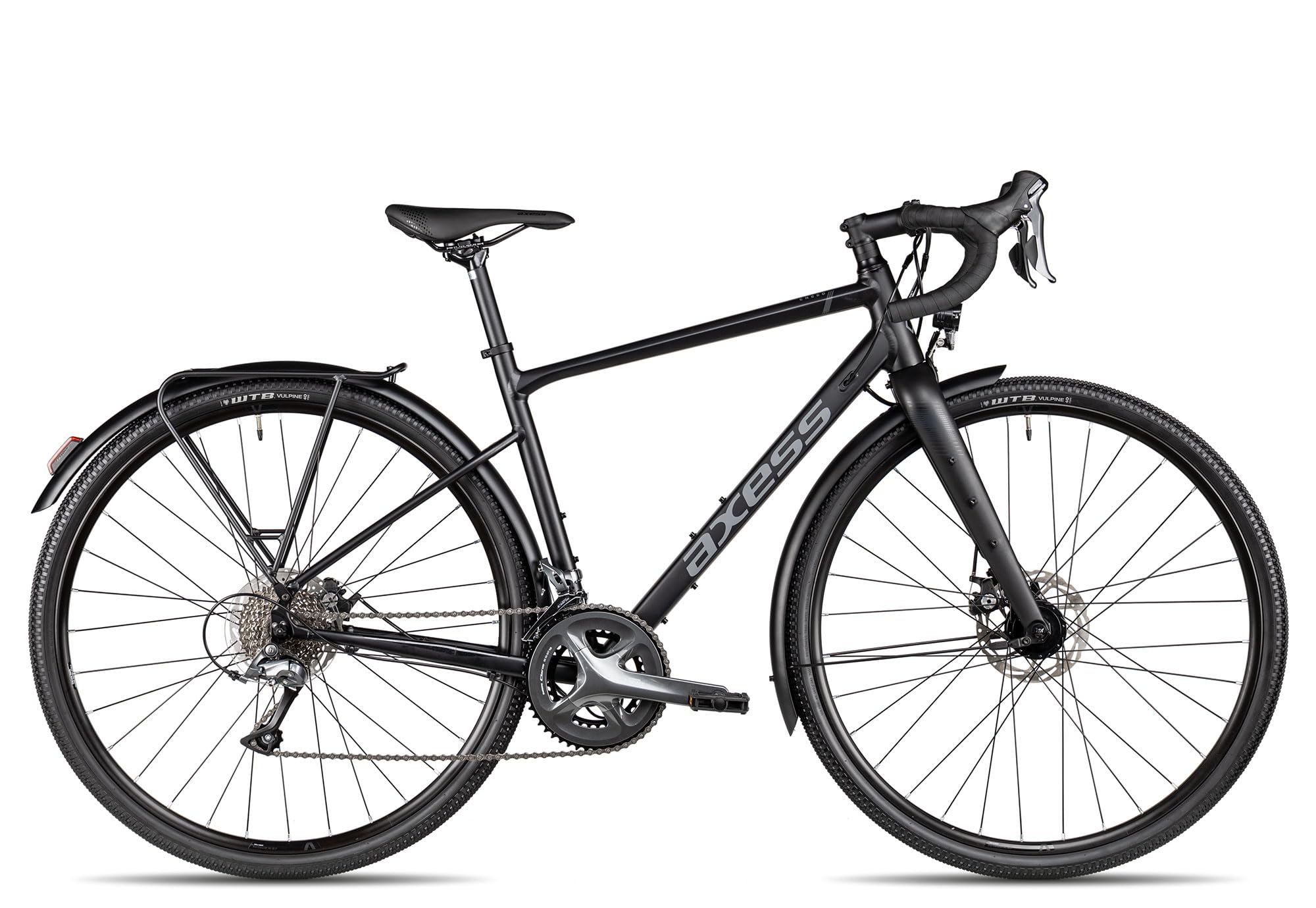 Axess Creed EQ Gravelbike | 28 Zoll | 16-Gang Schaltung | Straßenausstattung