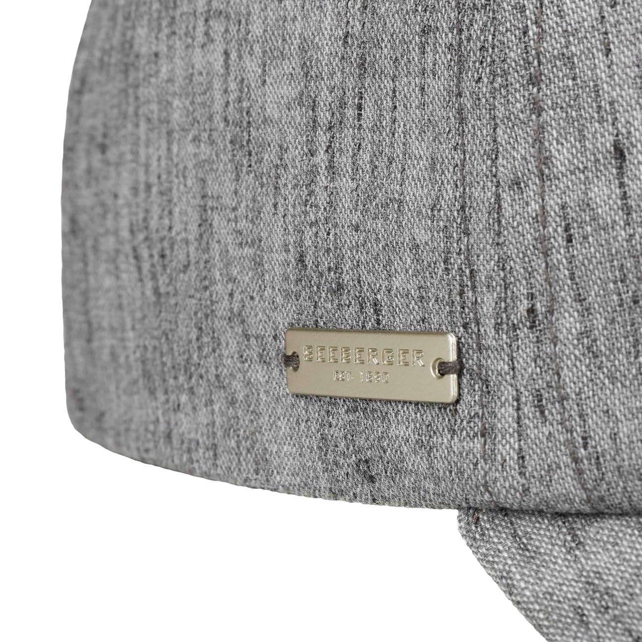 Seeberger Czapka Light SummerKobiety - z daszkiem na lato baseball cap damska Metalowa sprzączka, wiosna-lato