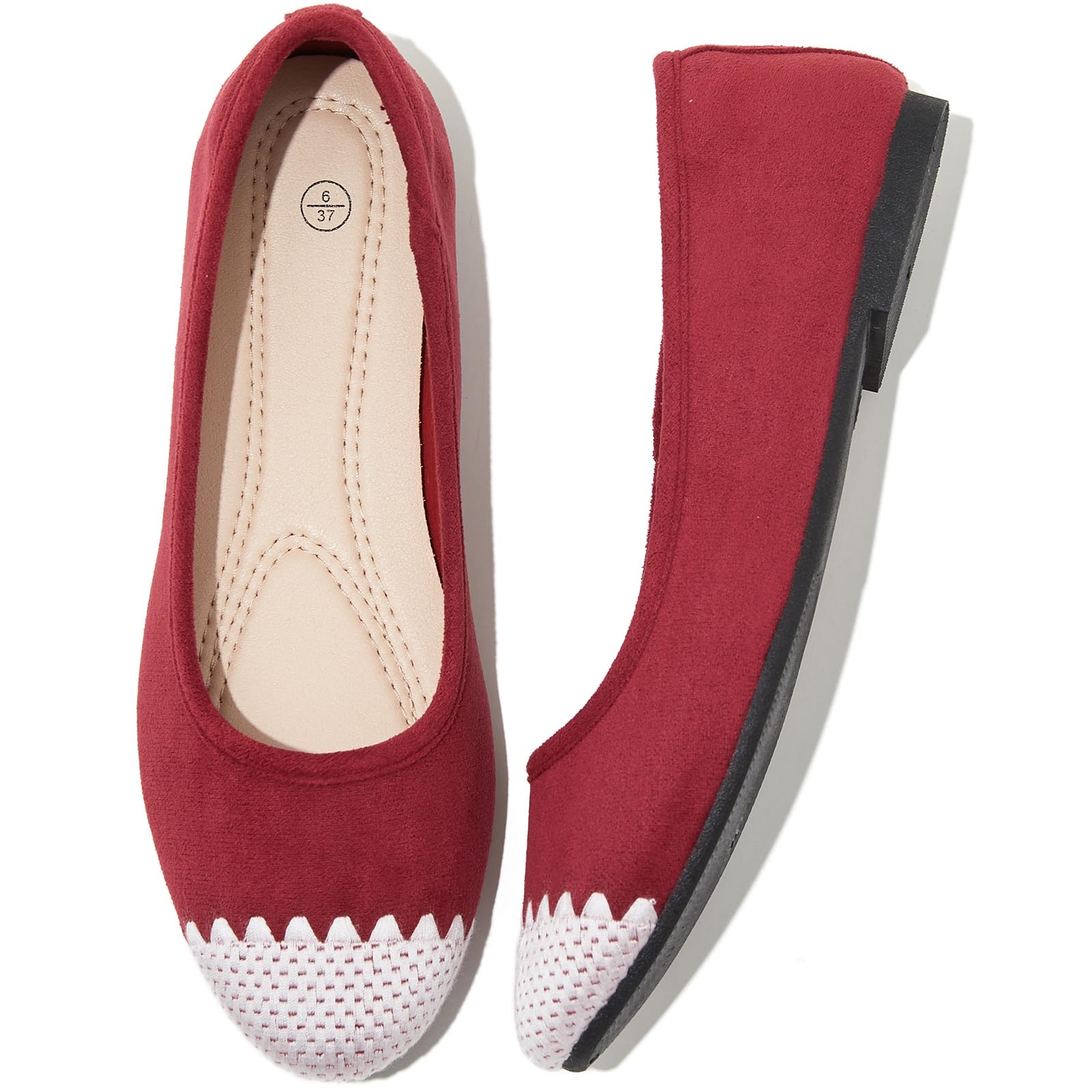 Women's Ballet Flats Shoes Dress Slip on Shoes