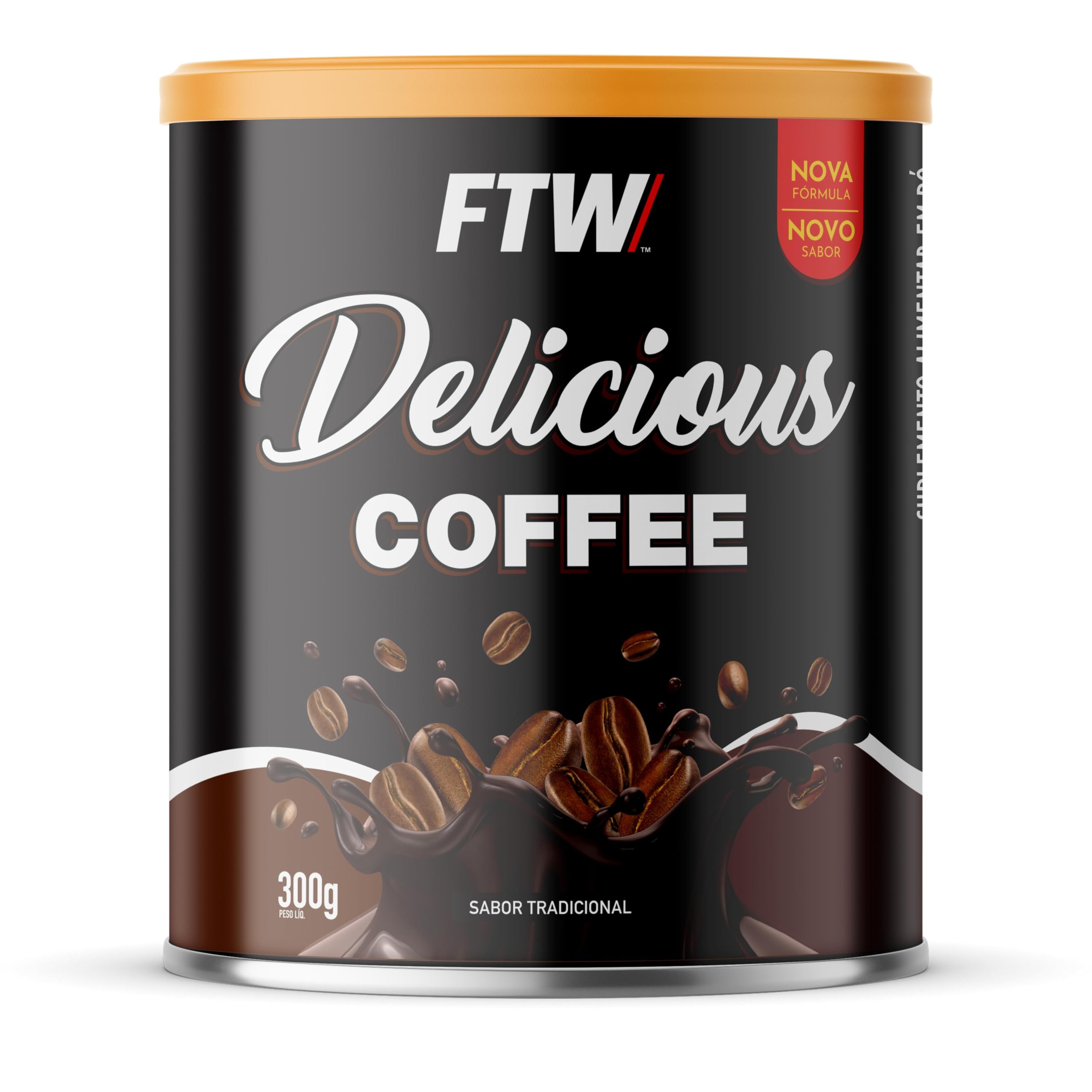 Delicious Coffee (300g) - Tradicional - FTW Sports Nutrition, FTW
