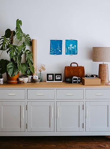 Miniatura 9 de Ravinte Paquete de 10 manijas de cajón de barra cuadradas y delgadas de 6-14 pulgadas de centro a centro, manijas de gabinete de cocina, tiradores