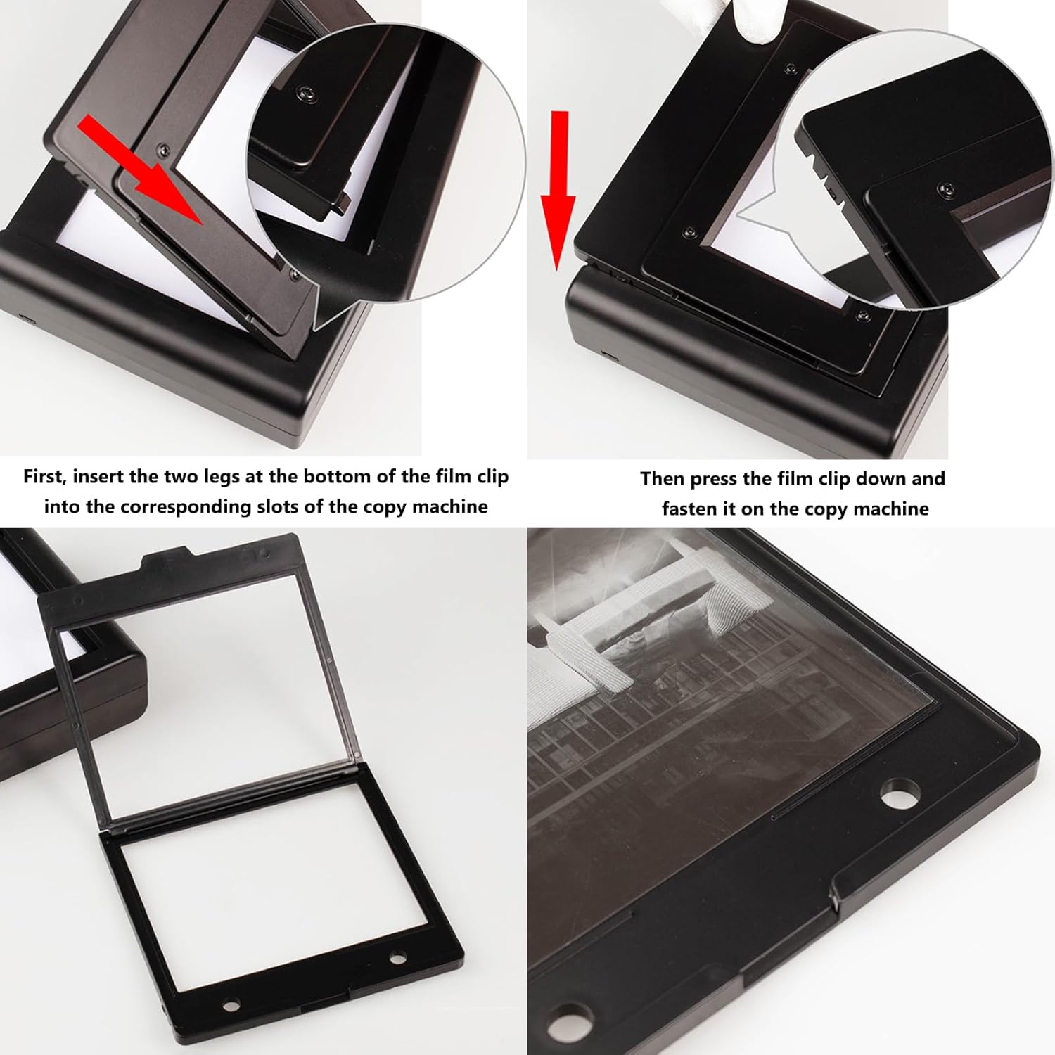 LED Lighted Illuminated Viewing, Slide Projector, Slide Viewer for Old Slides, LED Light Adjustable Brightness, with 135, 120, 4x5 Film Holders, for Film