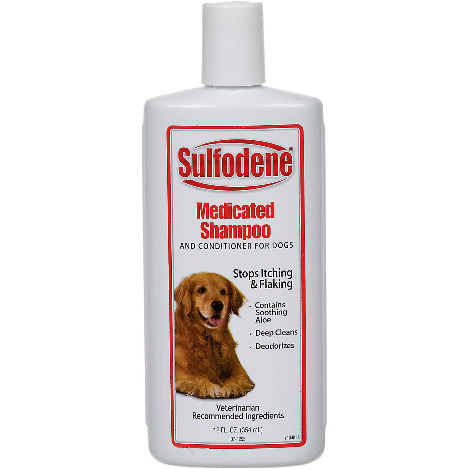 Sulfodene Medicated Shampoo & Conditioner for Dogs 12 oz Bottle - 4 Pack