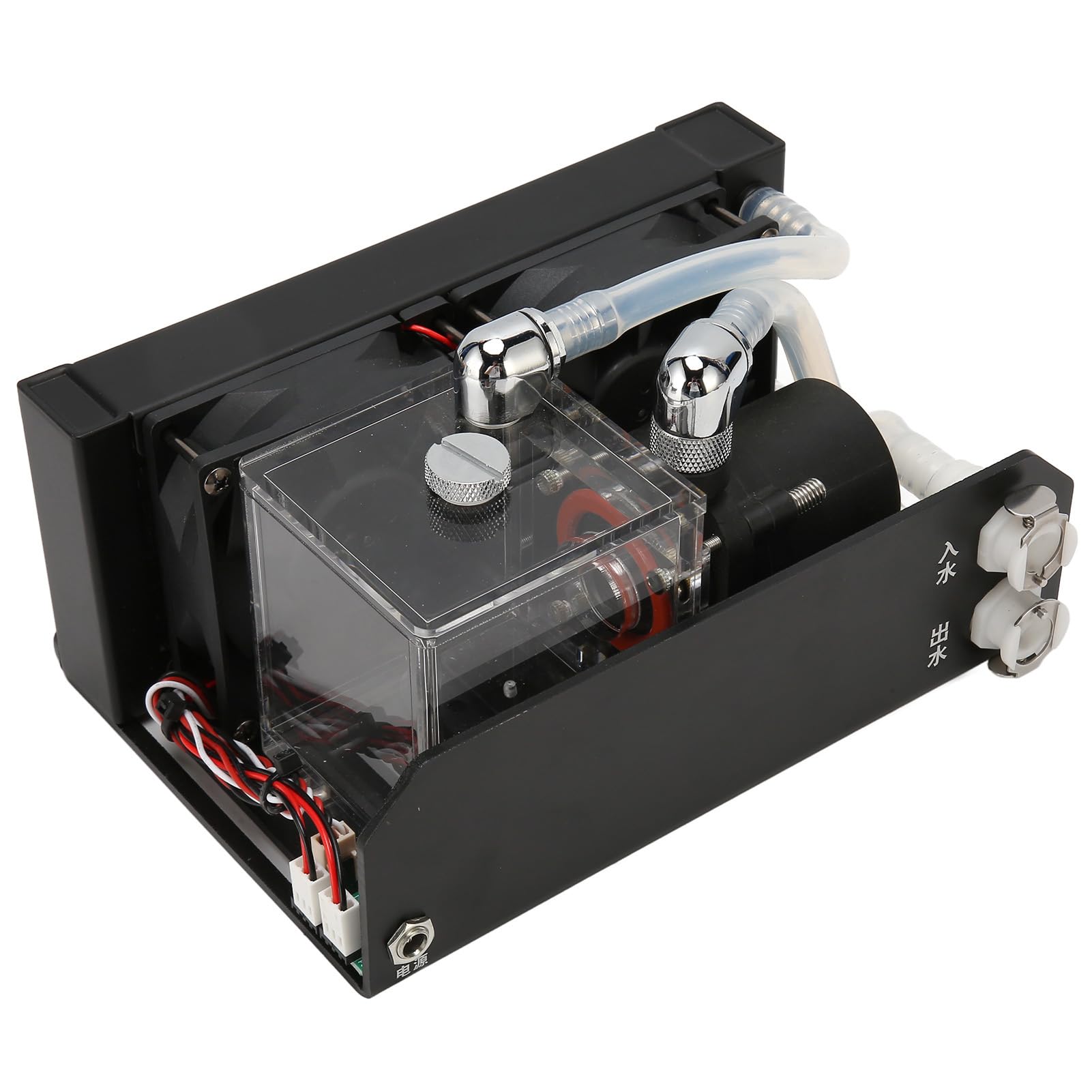 Generic Bomba de Agua para PC, Interfaz Roscada G1/4 Duradera, Solución de Refrigeración de 12V para Jugadores y Entusiastas, Carcasa de Aluminio