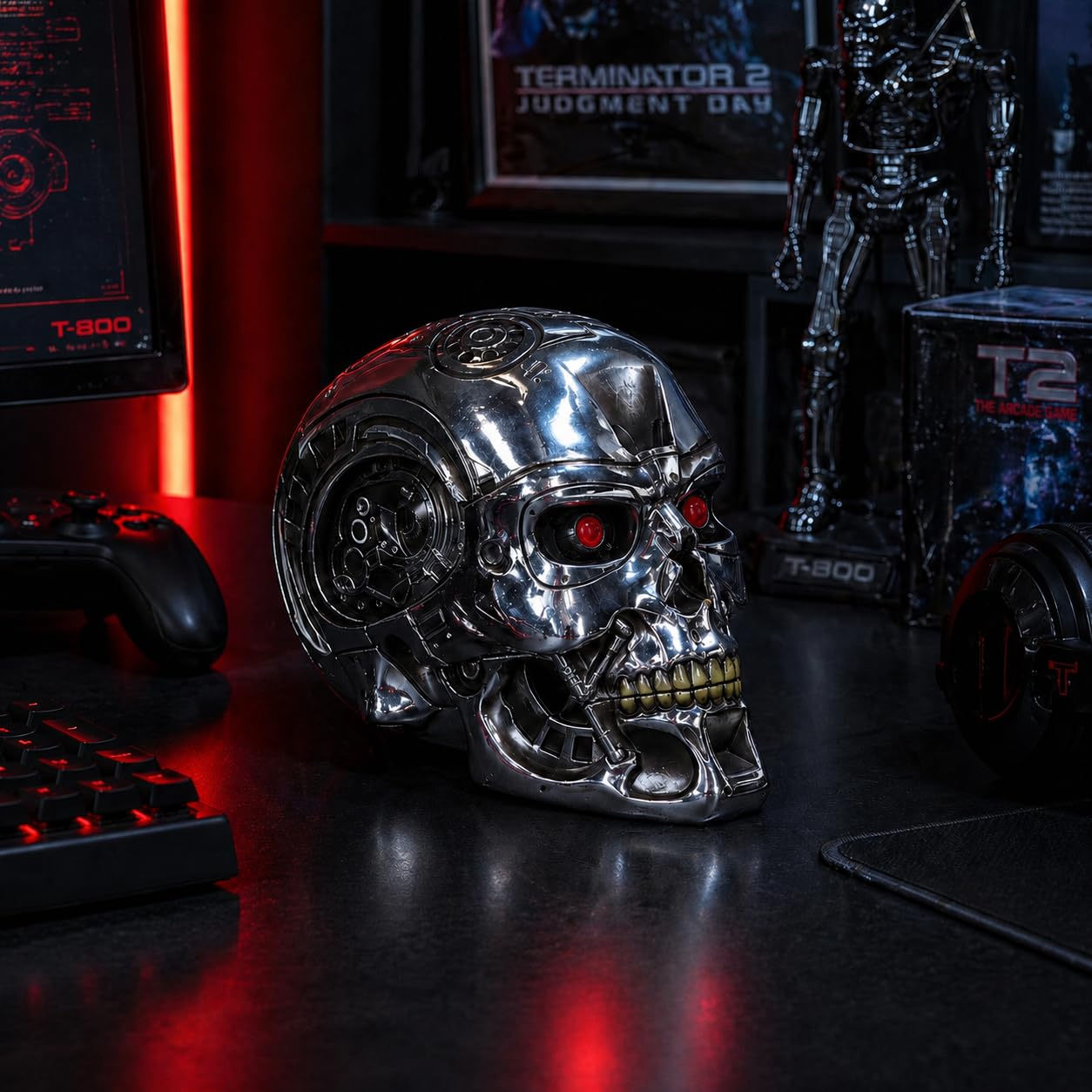 【ガラスドーム入り 頭蓋骨模型 】ゴシック ダークアカデミア ヴンダーカンマー Amazon.co.jp: NEMESIS NOW TERMINATOR 2 T-800ヘッド収納ボックス18CM