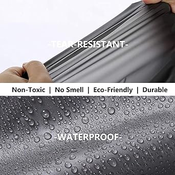Raincoats for Women Men Reusable Portable Waterproof EVA Long Rain Ponchos with Hoods