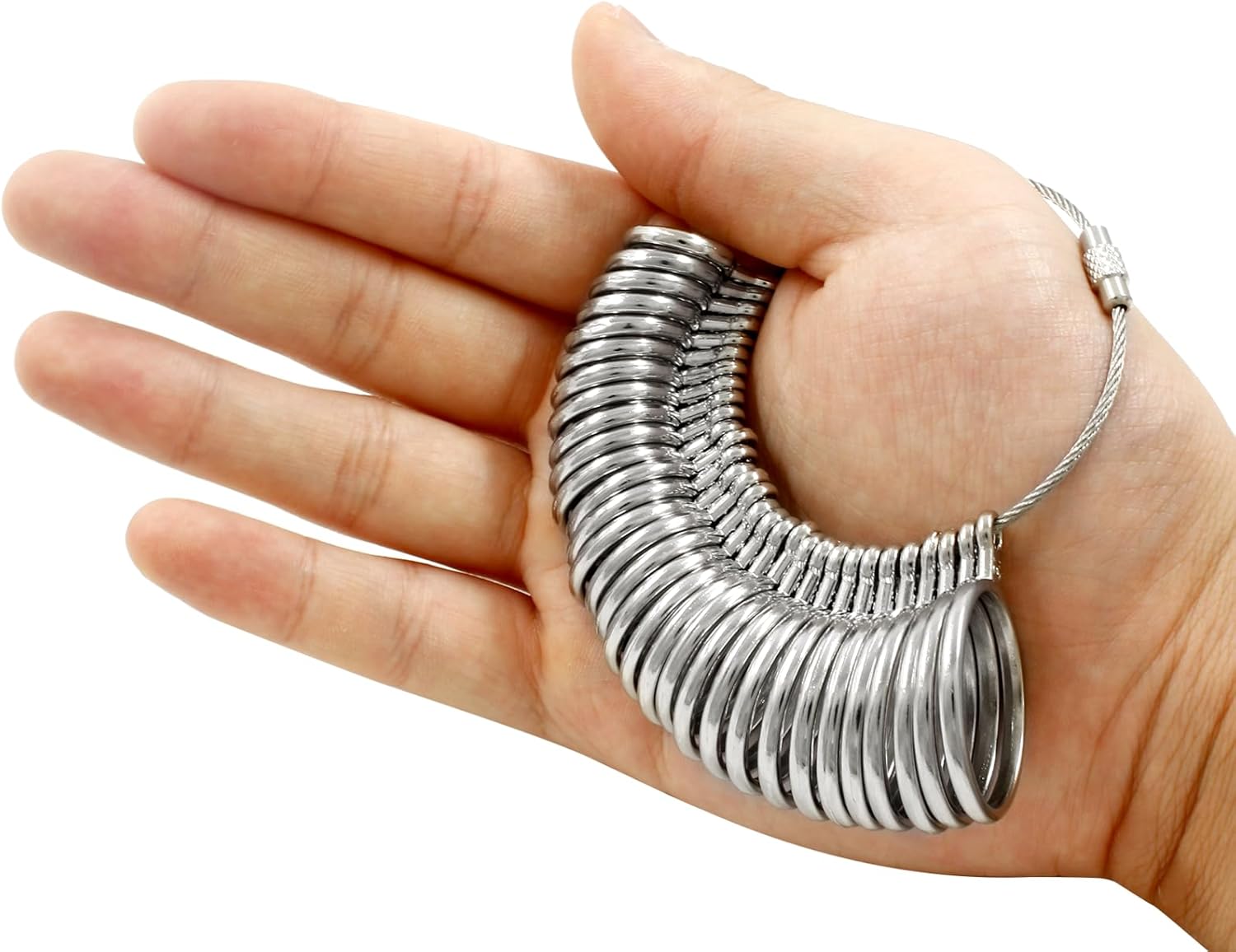 Litoexpe Ring Sizer Measuring Tool, 31pcs Ring Measurement
