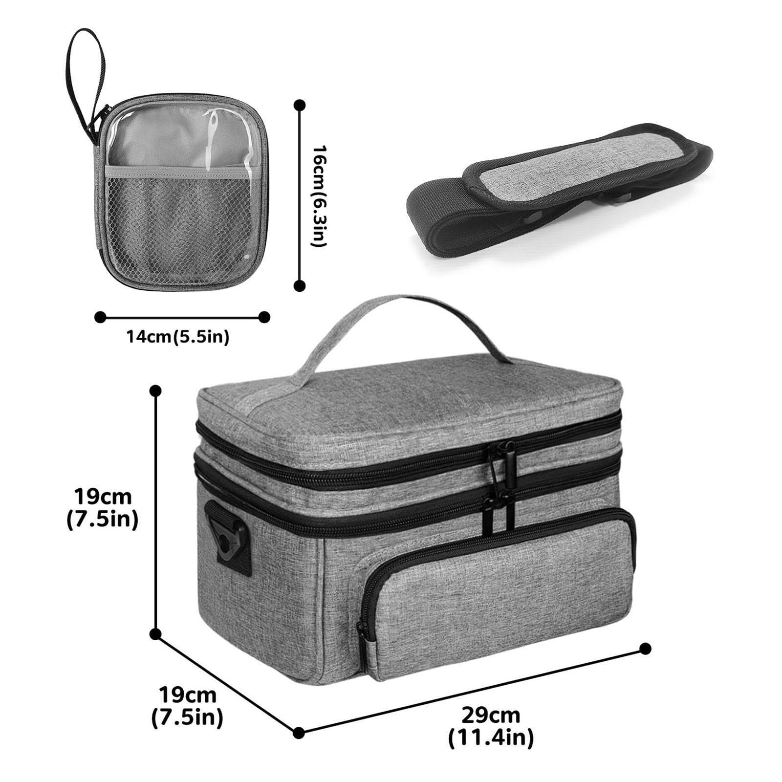 Kit di soccorso per la famiglia, organizer per la casa, con borsa di soccorso vuota che offre ampio spazio per la preparazione alle emergenze in