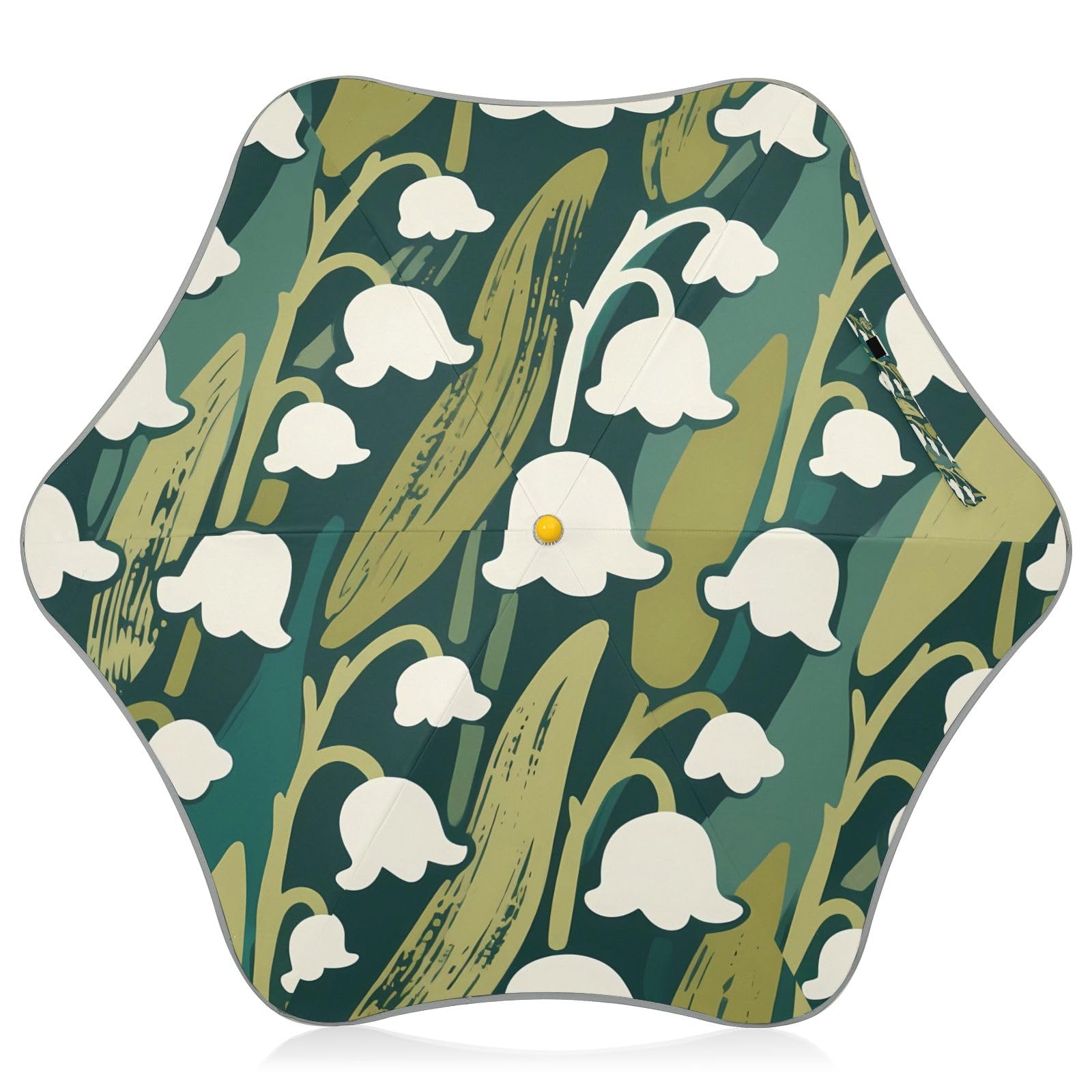Parapluie pour enfants facile à ouvrir motif rose avec sécurité routière - 8