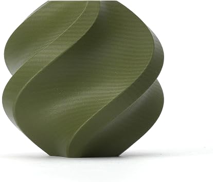 Original 1.75MM PLA Matte Refill Filament High Toughness High Speed &Easy Printing Eco Friendly with RFID for Bambu Lab A1,X1,P1 AMS 1KG +/- 0.03mm Without Spool Dark Green 11501