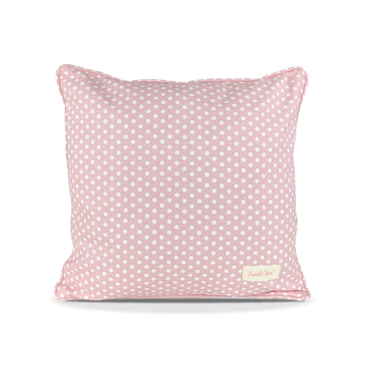 Coussin Shabby Chic Isabelle Rose en pur coton vintage 5409