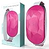 Slimpal Portable Heating Pad for Period Cramps, FSA HSA Eligible, Cordless Back Belly Heat Pad for Menstrual Cramp Relief, Rechargeable Electric Heat Belt Gifts for Her Women Girl Wife, Pink
