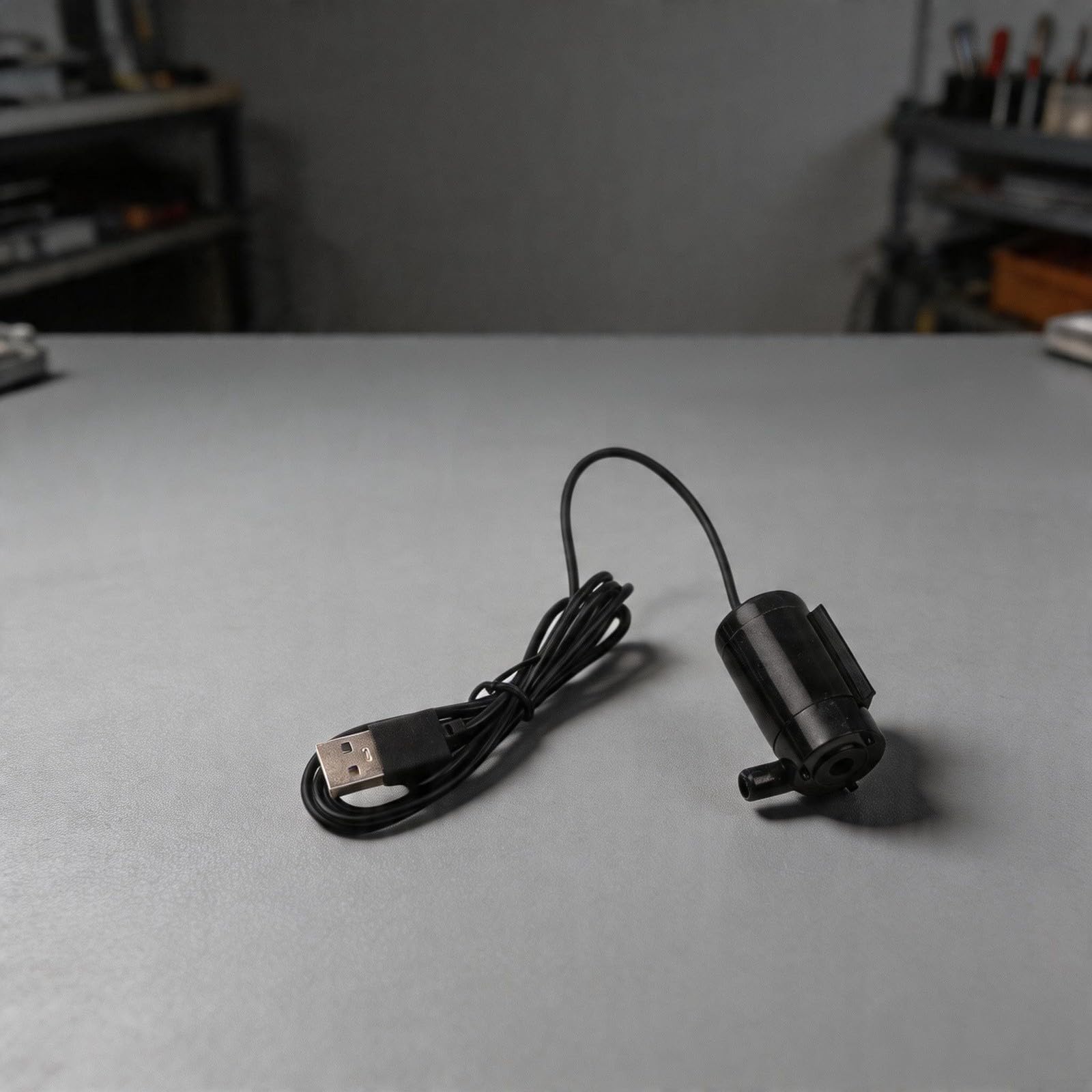 Fontana silenziosa sommergibile USB da 5 V per acquario, fontana per animali domestici, per interni ed esterni, decorazione da giardino, a basso rumore, DC 5 V, cavo da 1 m per una facile pulizia