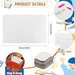 30PCS Dry Erase Whiteboards Dry Erase Answer Paddles Double Sided Paddles Mini White Boards 22 x 15 cm Dry Erasers Signs for Students Classroom Voting Games Teacher School Office Supplies