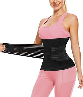 Women Waist Trainer Belt Sauna Sweat Trimmer Tummy Control Cincher Corset Weight Loss Workout Sports Girdle