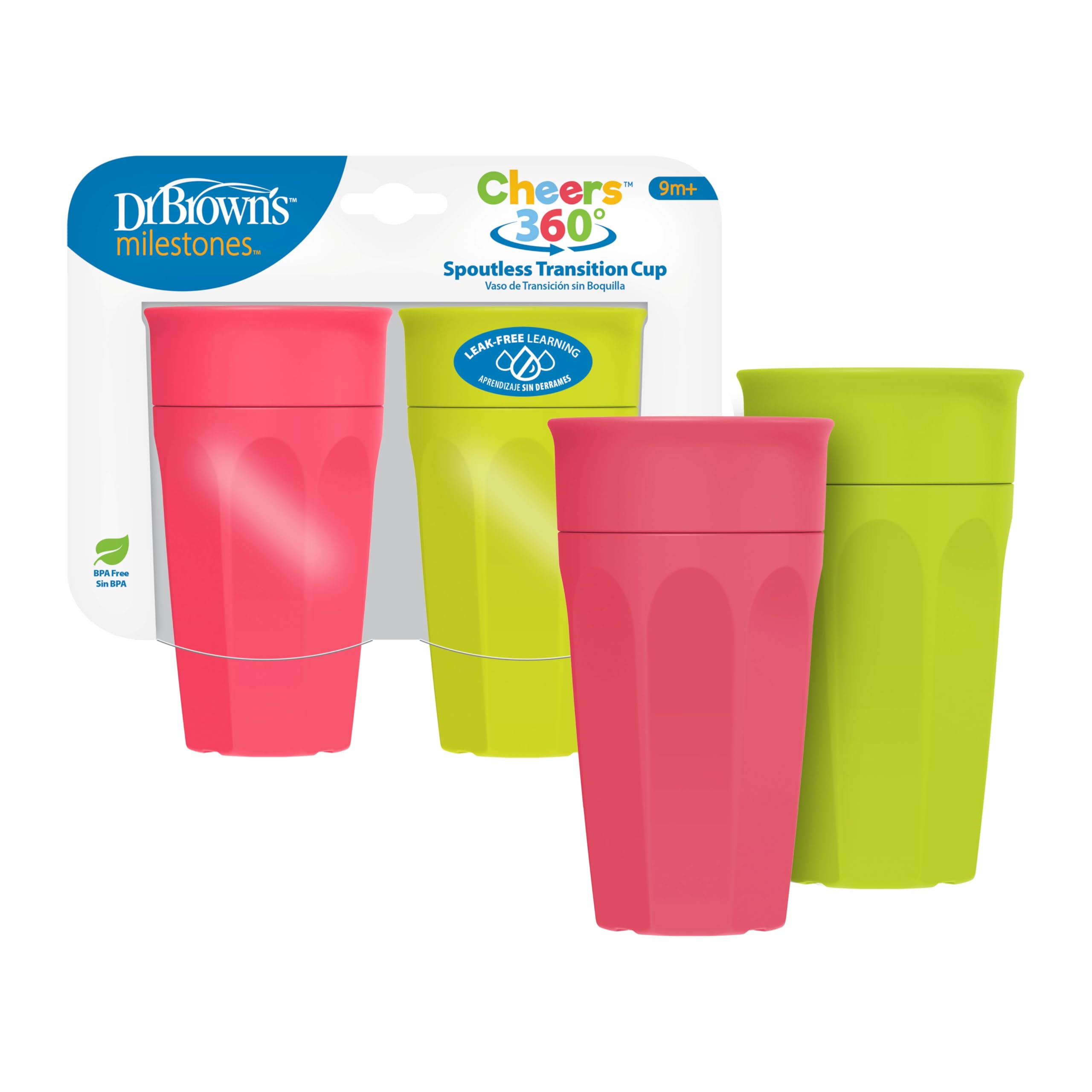 Amazon.com : Dr. Brown's Milestones Cheers 360 Spoutless