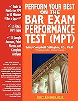 Algopix Similar Product 16 - Perform Your Best on the Bar Exam