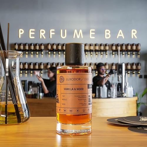 Miniatura 4 de Perfume de vainilla y madera para hombres, inspirado en Althair, combo de 2 piezas de botella de fragancia de 3.4 fl oz y aceite de perfume