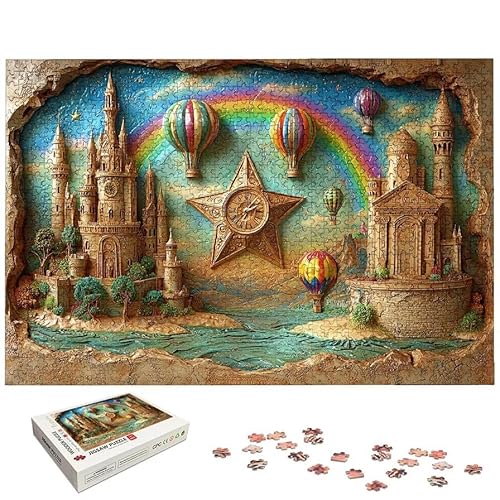 ���i �p�Y�� 1000�s�[�X ��l���� �M�C�� �W�O�\�[�p�Y�� �ؐ� Puzzle (75x50cm) ����������t�� �]�g�� ��l���� ��� ���� ��H�|�i Puzzle �z�[���f�R���[�V�����ɍœK�A�����ւ̃M�t�g�A�j���ւ̃M�t�g�AHome Deco