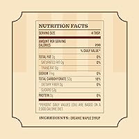 Vista 3 de Frost Ridge Maple Farm, Jarabe de arce orgánico, grado A, cuarto de galón (32 onzas líquidas), rico en ámbar medio