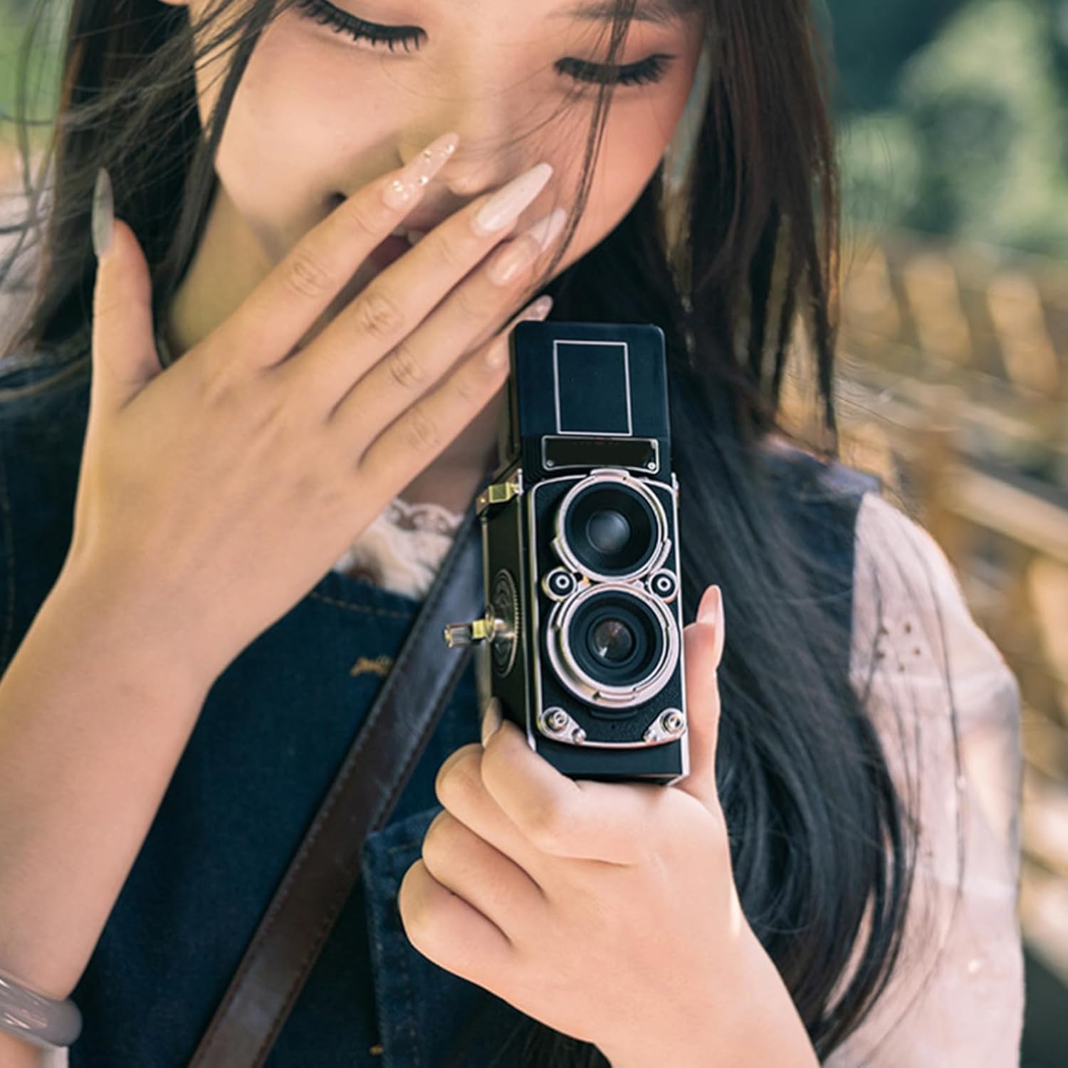 Nostalgic Digital Camera Small Vintage Designs for Adult and Travel and Everyday Use Cmos Rechargable