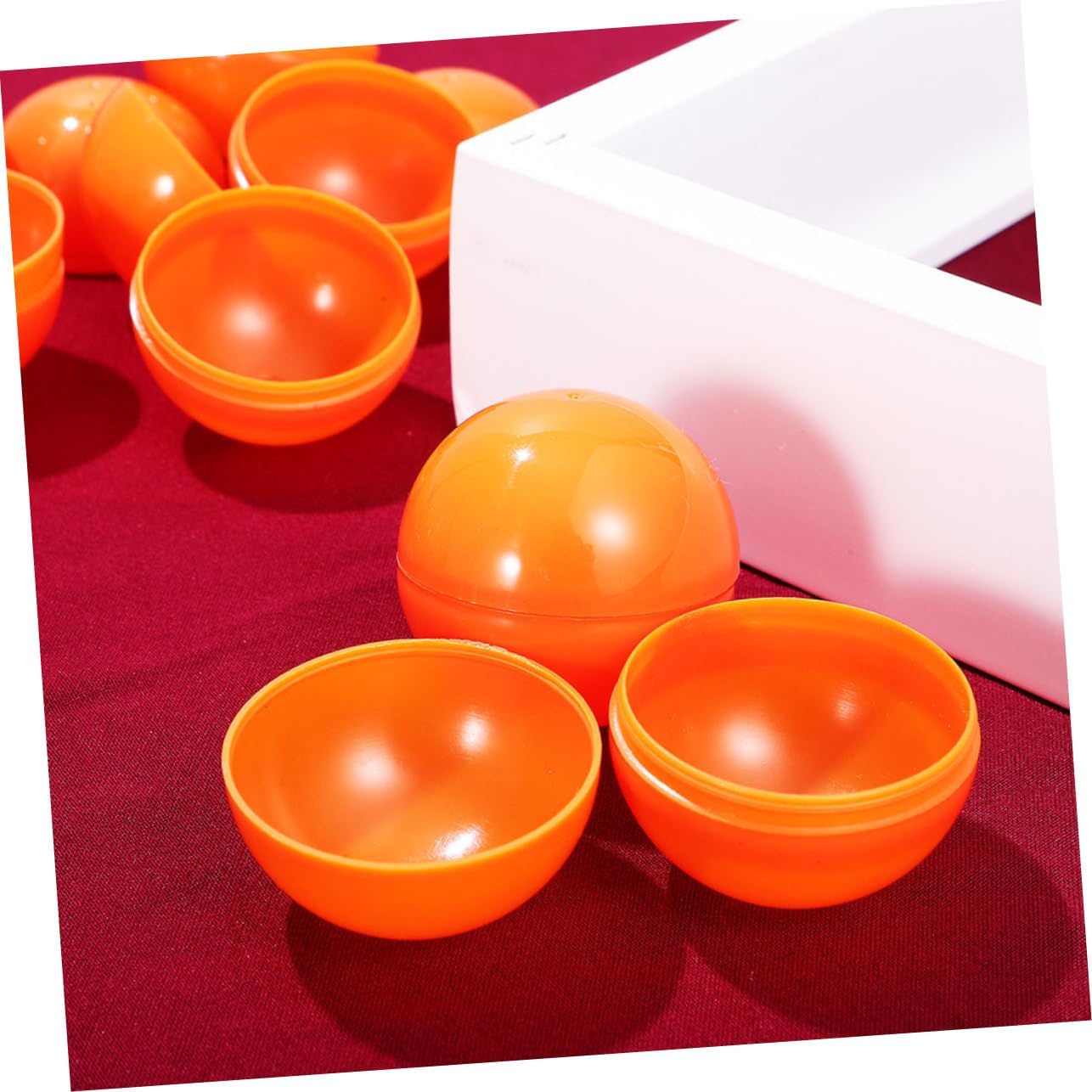 Totority Open Ball Raffle Balls Raffle Drawing Balls Plastic Balls Game Balls Game Supplies Party Balls Small