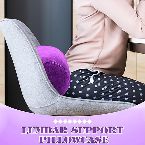 Miniatura 5 de Newwiee 2 fundas de almohada redondas para el cuello cervical con cremallera, fundas de almohada cilíndricas, fundas de almohada cilíndricas suaves