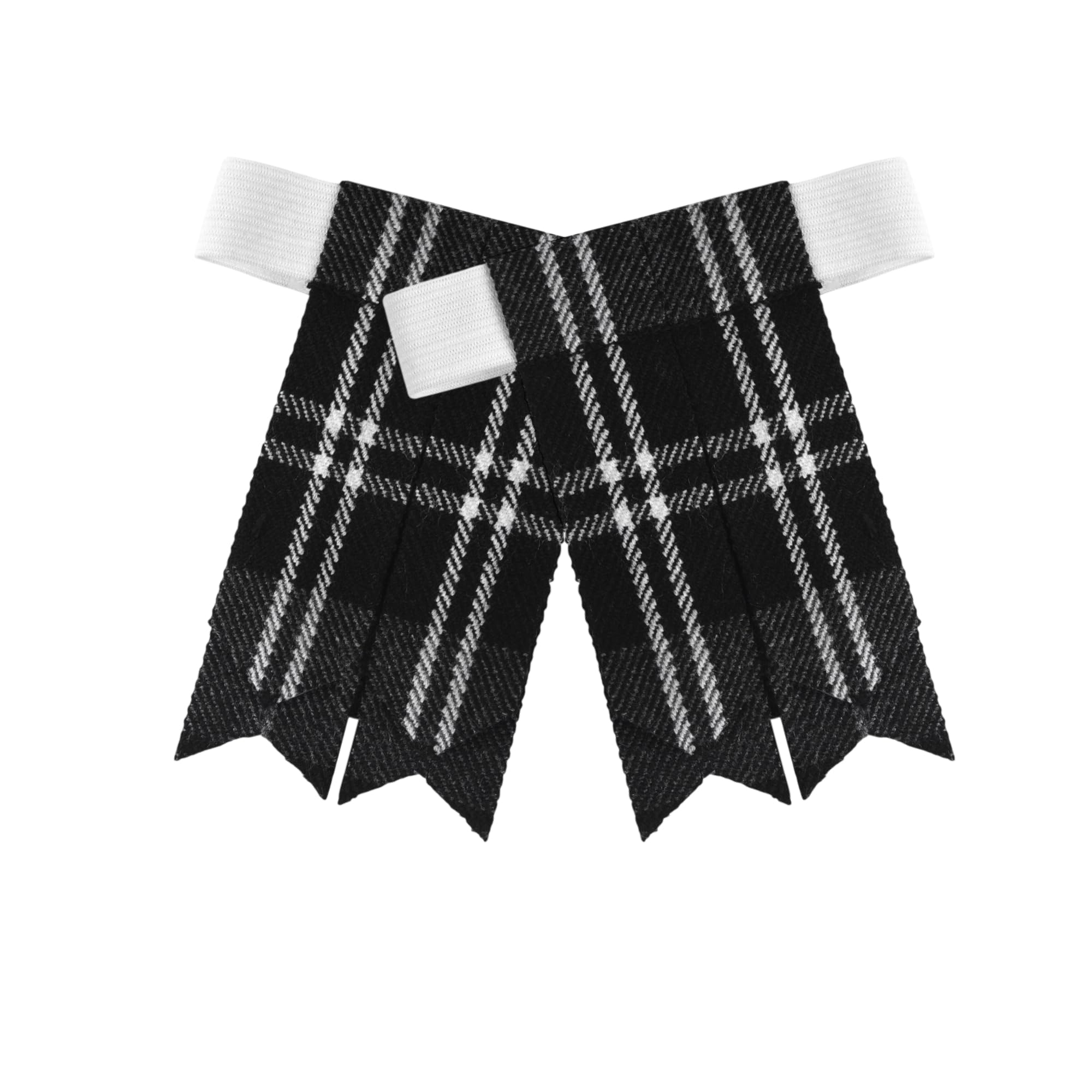 Scottish Tartan Kilt Flashes with Elastic Adjusters