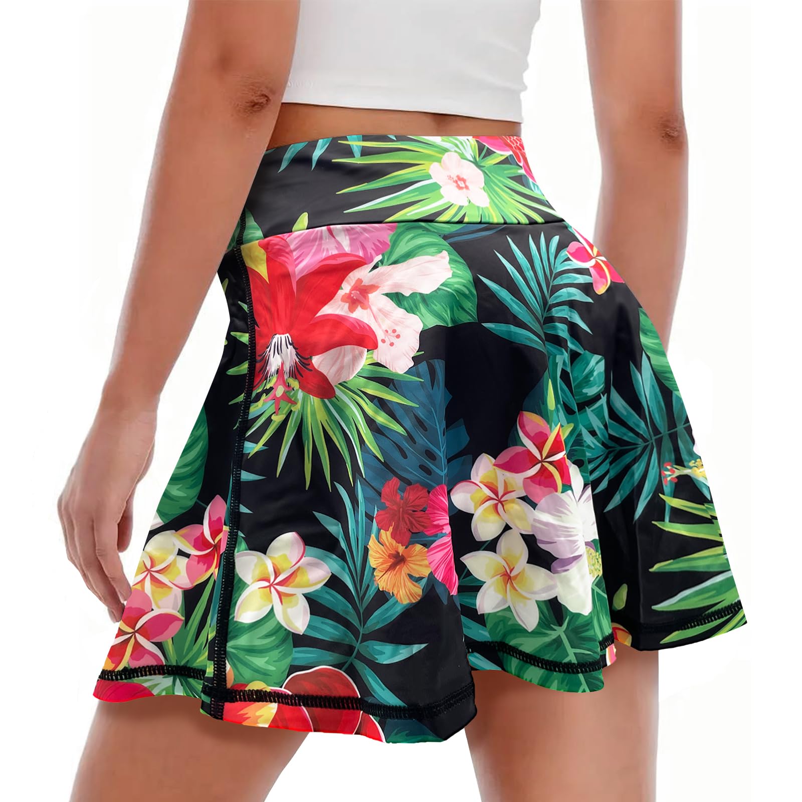 Womens Tennis Skirts Skorts High Waisted Golf Pleated Skirt for Athletic Running Pickleball Workout