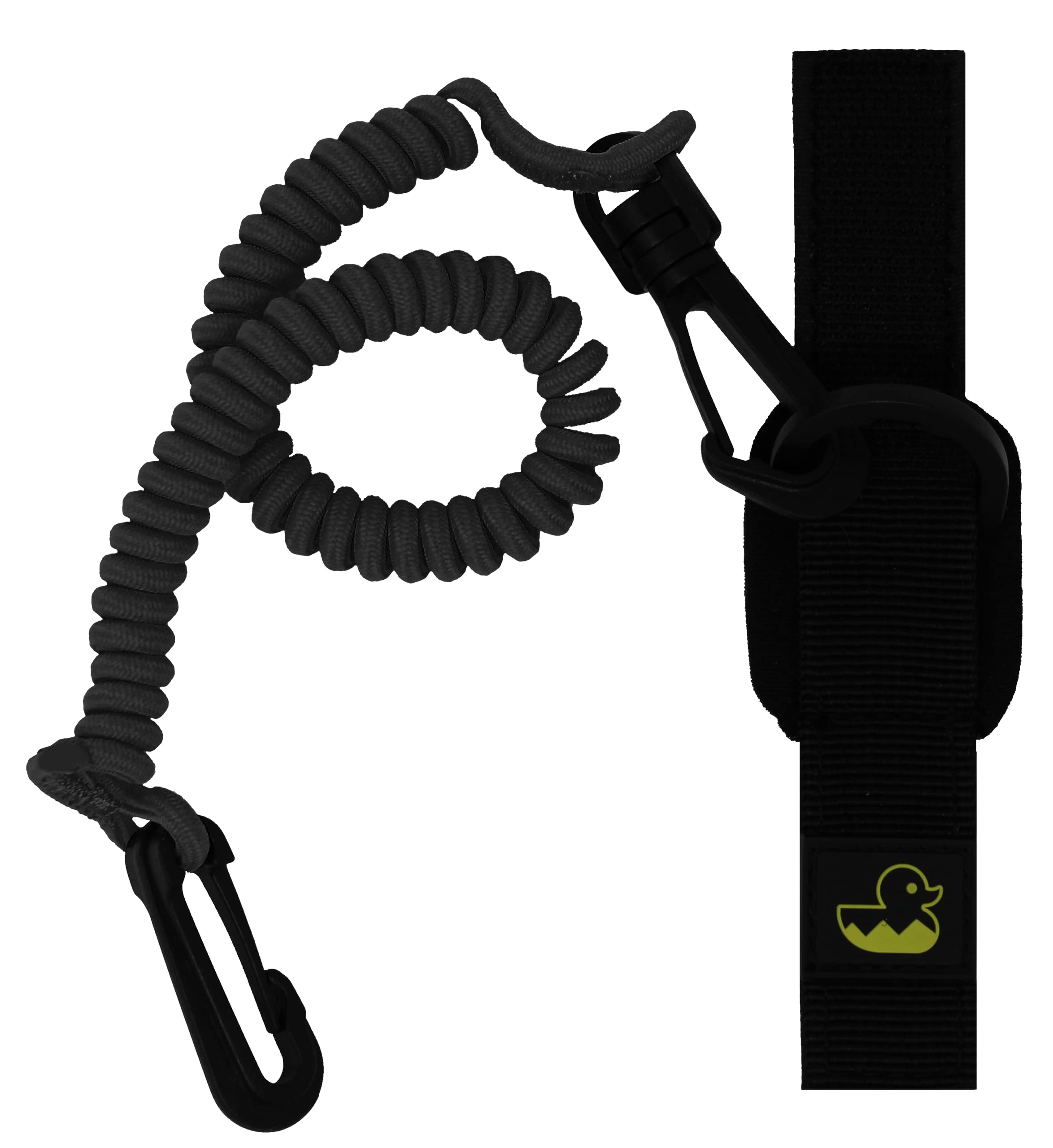 Survival Duck 1.8m Kayak Paddle Leash - Safety Accessories Holder, Tether for Paddle & Fishing Rod - Kayaking & Canoe