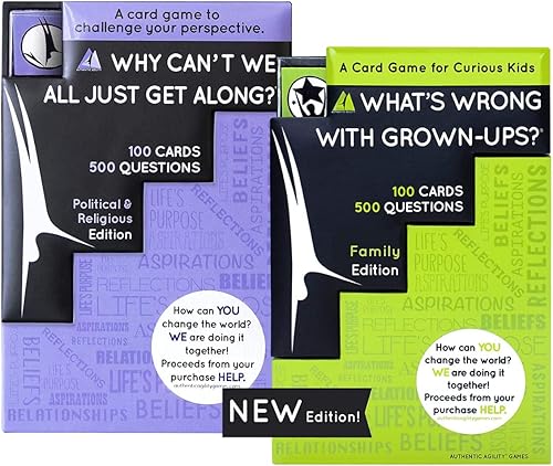 Authentic Agility - Constructor de relaciones - 2 juegos y muchas respuestas sorprendentes