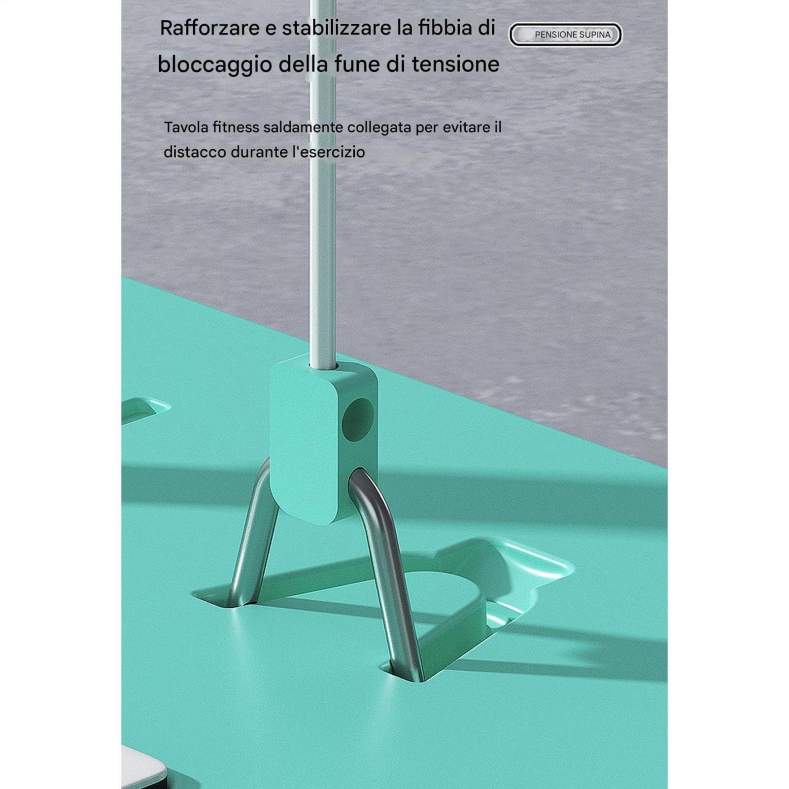Tavola Pilates Reformer Macchina Da Allenamento Fitness Regolabile | Pedana Esercizi Per Allenamenti Completi Di Core E Rafforzamento Totale 'Intero Corpo