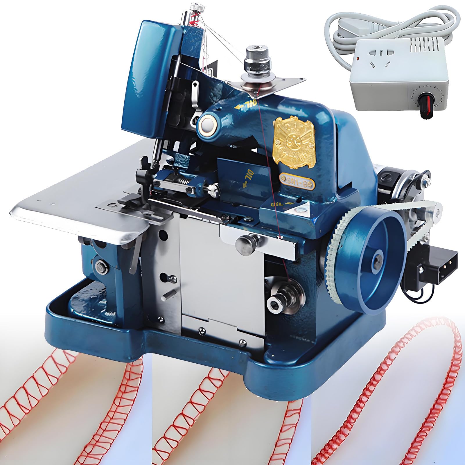Serger Foot for Sewing Machine 250W,Overlock Foot for Sewing Machine Blue