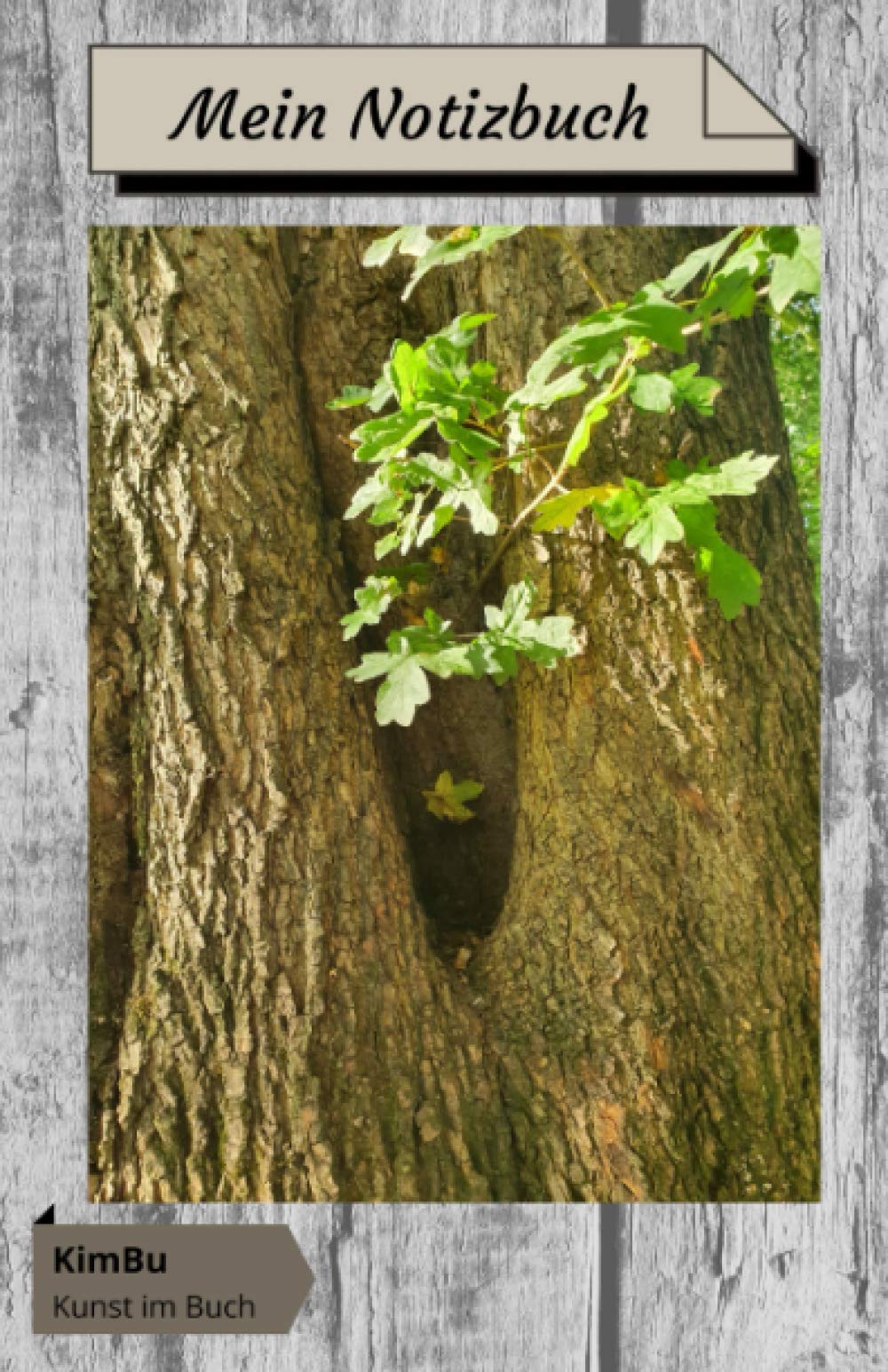 KimBu Notizbuch - feel good - Blackbook Skizzenbuch - als Ideenbuch Tagebuch Journal Notizheft geeignet - Herbstspaziergang 034 - 120 S: Kunst im Buch ... (Fotografie - Herbstspaziergang)