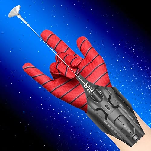 Spider Web Shooter 2.0 Ultimate Real Web Slinger y lanzador de juguete para fanáticos de superhéroes